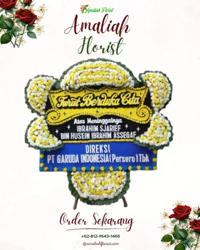 Papan Bunga Duka di Cipondoh
